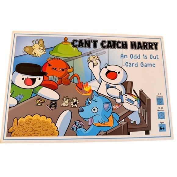Can’t Catch Harry An Odd 1s Out Card Game by Breaking Games Ages 6+ - Picture 1 of 4
